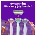 thumbnail image 4 of Joy razor blade cartridge refill for women, 8 blade refills, 4 of 9