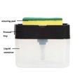 thumbnail image 7 of Soap Pump Dispenser and Sponge Holder 2-in-1, Dish Soap Dispenser for Kitchen Sink Dishwashing Soap Dispenser Caddy 13 Ounces, 7 of 7