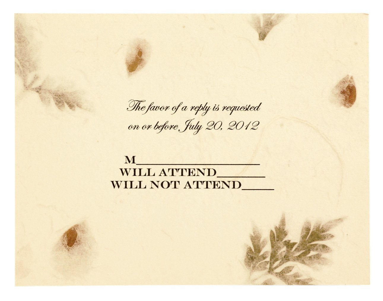 Wilton Invitation Kit Pressed Floral 50 Ct Walmart Com Walmart Com