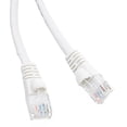 thumbnail image 2 of CableWholesale.com - Patch cable - RJ-45 (M) to RJ-45 (M) - 3 ft - UTP - CAT 5e - molded, stranded - white, 2 of 4