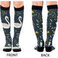 thumbnail image 2 of FREEAMG Swan Compression Socks for Women and Men, 1 Pair, 2 of 7