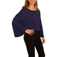 thumbnail image 2 of Camiseta básica Free People Bird Gang mujer azul XS, 2 of 4