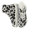thumbnail image 4 of Psesaysky Milk Cow Print Sneakers for Women Girls High-top Barefoot Shoes Zero Drop Durable Sneakers Size 6-13.5, 4 of 7