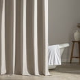thumbnail image 6 of Sleep Zone Beige Shower Curtain Waterproof Curtains for Bathroom Decor Bathtub Geometric Printed Fabric Shower Curtain 72" × 72", 6 of 7
