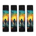 thumbnail image 5 of Chririnla Seat Belt Cover Pad Magic Tape Design Polyester, Compatible with, Suitable for Car, Astronaut Landscape Print, 5 of 7