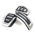 thumbnail image 5 of NS Stainless Steel Clutch Pedal Brake Gas Pedals Cover for Audi A4 A5 A6 A7 A8 Q3, 5 of 10