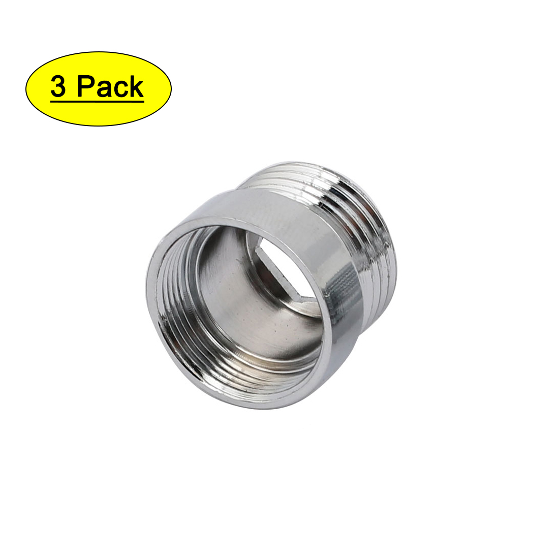 Unique Bargains 3pcs G1/2 Male to M20 Female Thread Faucet Adapter