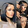 thumbnail image 4 of Bob Peluca de Encaje Frontal para el Cabello, 4 of 10