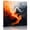 Burnt Orange Black, variant on Wall Art Prints, Burnt Orange Black Abstract Art Framed Canvas Prints for Bedroom Living Room Bathroom Office, Modern Art White Gallery Wrap Wall Art Poster for Gifts Home Decor 12"x12"