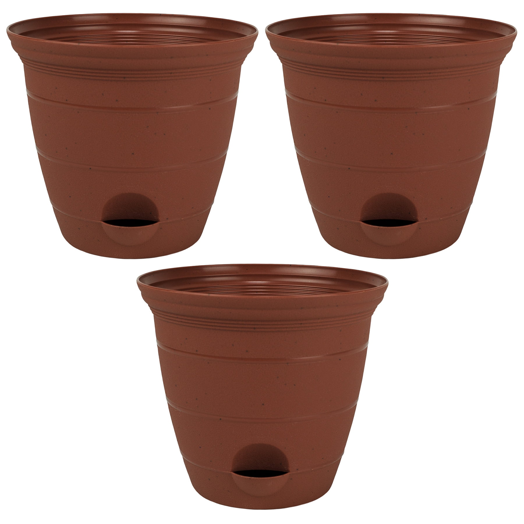 10x Plastic Square Plant Flower Pots Mini Planter Decorative Pot Macetas Tiestos 