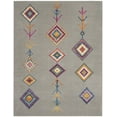 thumbnail image 1 of homeroots home decor 385798 8’ x 10’ Gray and Multicolor Geometric Area Rug, 1 of 1
