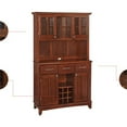 thumbnail image 3 of Buffet de Buffets Buffet en Bois Brun avec Clapier, 3 of 11