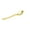 S, variant on JeashCHAT Disposable Gold Color Plastic Tableware Cutlery Spoon Fork Set 25PC Hot Party