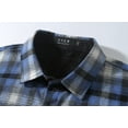 thumbnail image 3 of SSLR Flannel Shirt for Men Long Sleeve Button Down Shirt Plaid Casual Jacket, 3 of 8