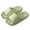 Green, variant on Shower Slippers for Men Women Massage Slipper Soft Sole Quick Drying Flat Sandals Dorm Home Bathroom on Slides