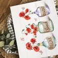 thumbnail image 3 of Bathroom Decor Wall Art Rustic Poppy Bathroom Poster Country Bathroom Relax Butterfly Pictures Print Painting Wall Décor for Bathroom Bedroom Framed Artwork 12x16 inch, 3 of 6