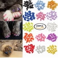 thumbnail image 2 of Gorros de uñas para gatos VICTHY, 100 unidades, con pegamento y aplicadores, 5 colores, 2 of 7