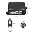 Passive Keyless Entry Car Alarm System Car Keyless Entry Starter System
