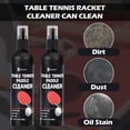 thumbnail image 3 of Table Tennis Racket Cleaner Kit, Table Tennis Cleaner 200ml with Sponge, Eliminate Dirt & Dust, Table Tennis Rubber Cleaner Helping Maintain The Tackiness of Make Rubber Last Much Longer, 3 of 7