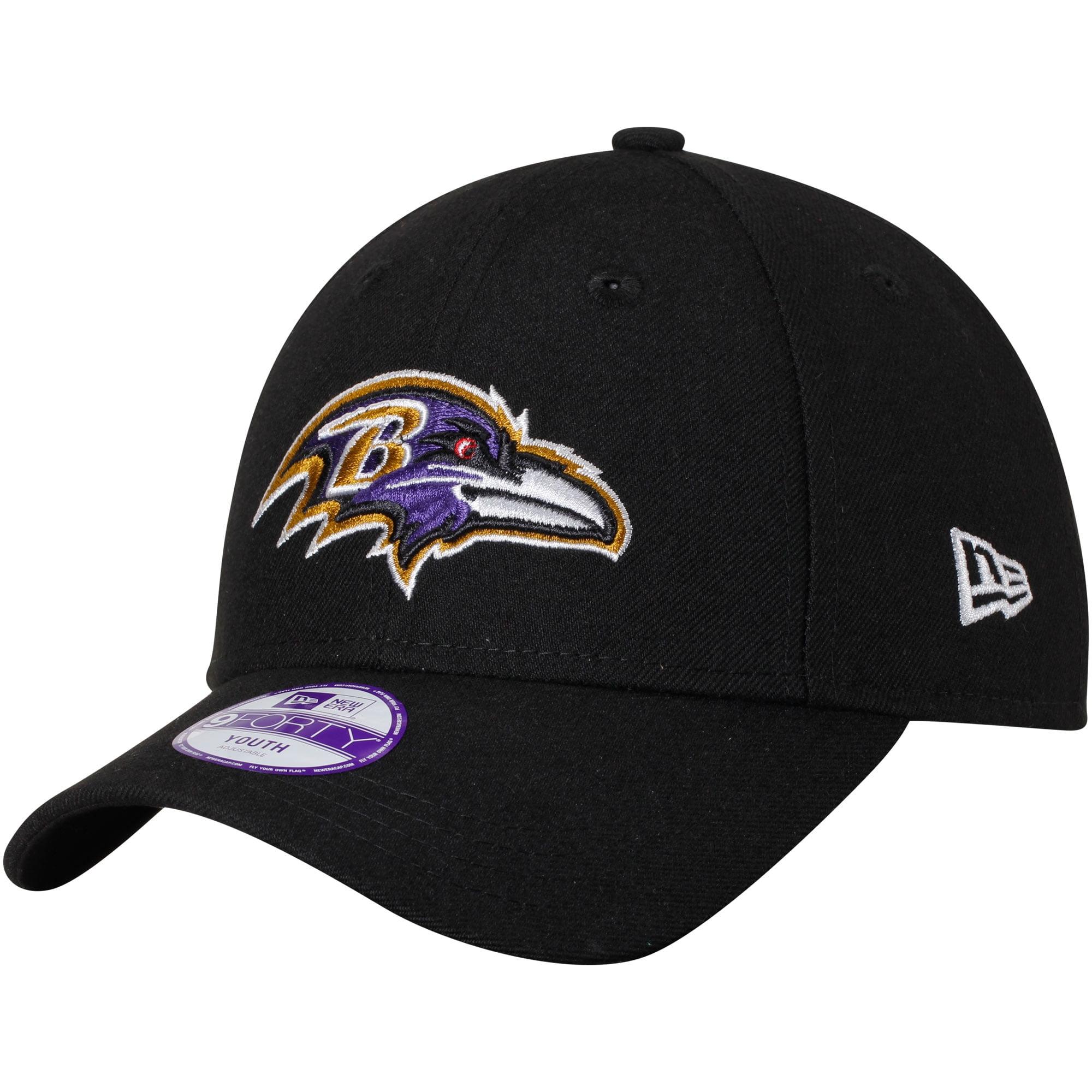 Youth New Era Black Baltimore Ravens 