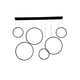 thumbnail image 3 of Lámpara Candil Colgante LED Bubbles Luxica Lighting Negro, 3 of 5