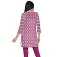 thumbnail image 3 of Moomaya Short Poly Crepe Tunic Dresses Women Printed Kurti Mini Summer Wear, 3 of 5