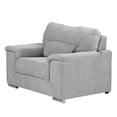 thumbnail image 2 of Sillón TRINITY Kaizen 1 Plaza Gris Claro para Sala, 2 of 8