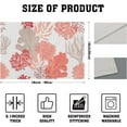 thumbnail image 4 of Coastal Coral Placemats Set of 4, Ocean Sea Coral Reef Table Mats, Maritime Nautical Seaweed Linen Place Mats for Dining Kitchen Party, Heat-Resistant Washable, 12"x18", 4 of 6
