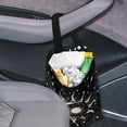 thumbnail image 3 of Yuyamidu Sun and Moon Car Trash Bag with Adjustable Buttons Car Rear Storage Bag Hanging Car Waste Bag Black Auto Garbage Bag Holder Accessory Fit Truck Sedan, 3 of 7