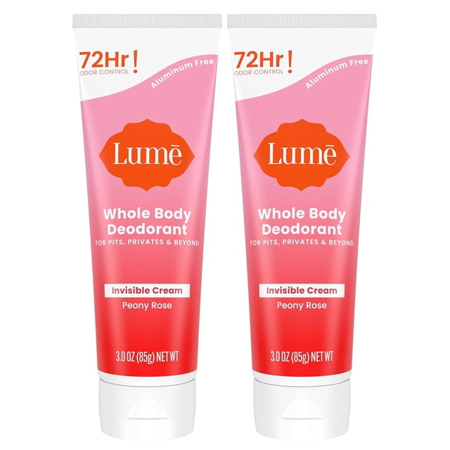 Desodorante natural Lume – axilas y partes privadas – sin aluminio, sin bicarbonato, hipoalergénico y seguro para pieles sensibles – 3 onzas
