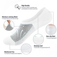 thumbnail image 6 of TRUBKH Knee High Socks Football Socks Womens Socks Cotton Socks for Men Ruffle Socks Women Woman Socks No Show Socks for Women White M, 6 of 7