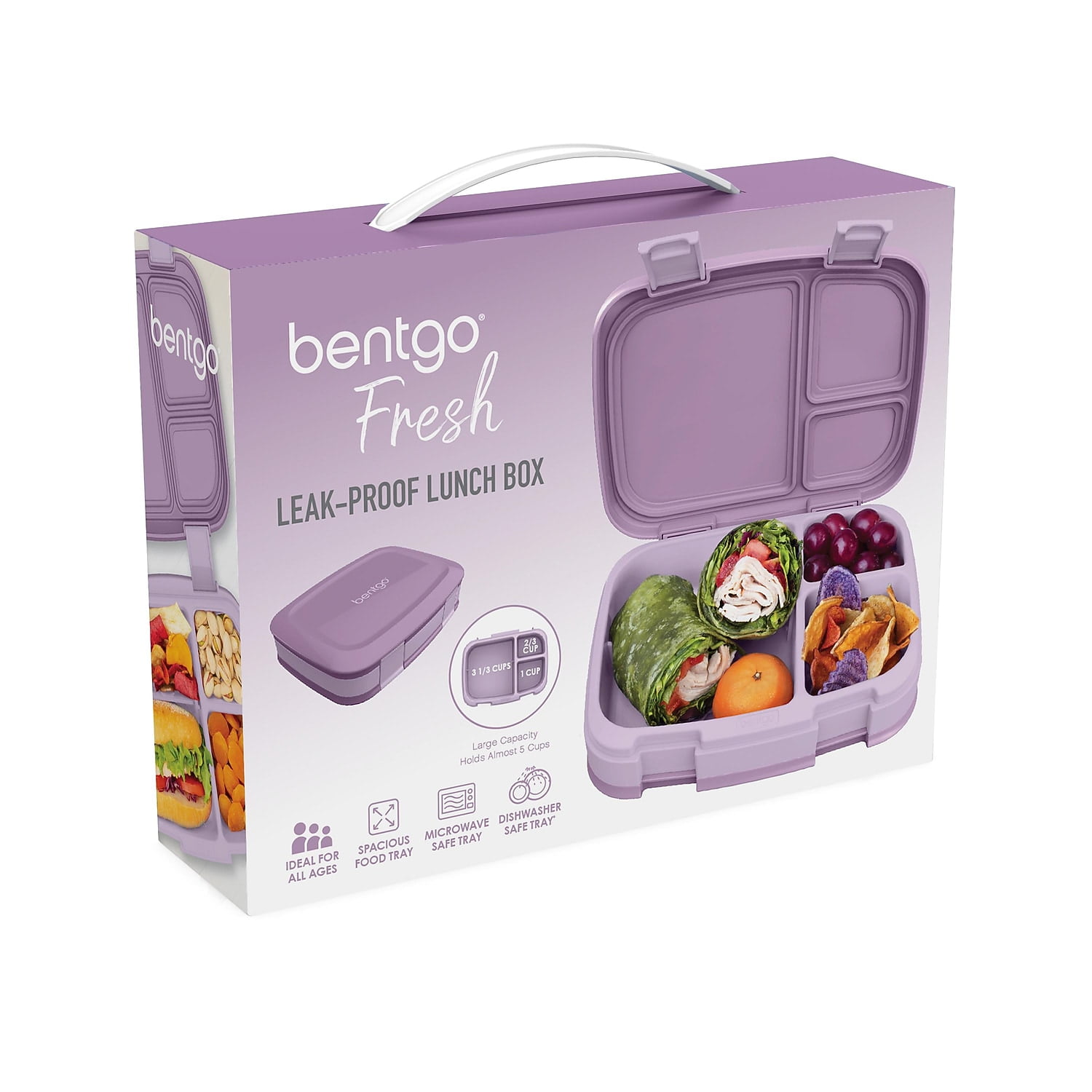 Bentgo Fresh Leak-Proof Lunch Box - Lilac