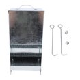 thumbnail image 2 of Comedero Para Conejos, Comedero De Gran Capacidad A Prueba De Lluvia, Dispensador De Comida Para Conejos Al Aire Libre Con Cubierta Para Jardín Y Patio, 2 of 7
