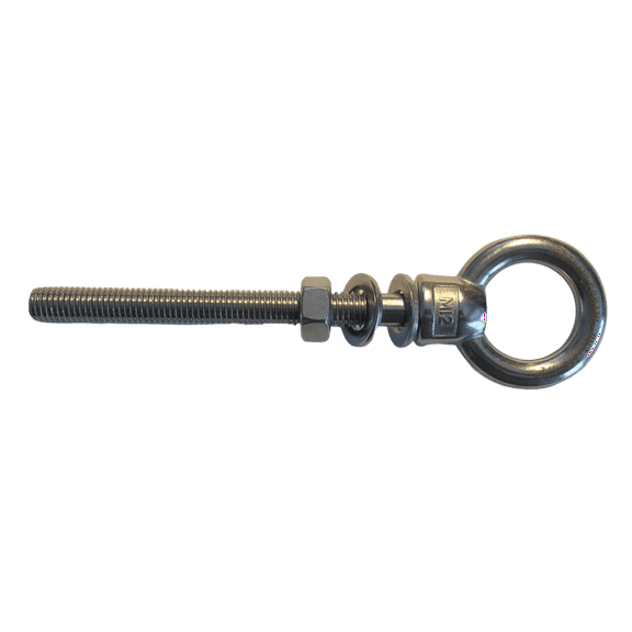 US STAINLESS Stainless Steel 316 (Shape Type 307) M12 Lifting Eye Bolt 12mm x 140mm Marine Grade