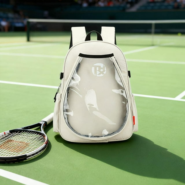 Bolsa de tenis,Mochila de tenis resistente al agua para mujer y hombre,Bolsa para raqueta de bádminton,bolsa para raqueta de tenis,bolsa para pickleball,Bolsa para raqueta de tenis,bolsa Blanco