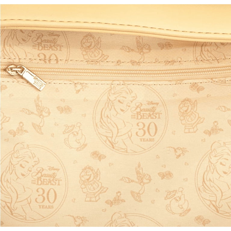 Loungefly Disney Beauty and the Beast Belle Cosplay Womens Double Strap Shoulder Amazon.com: Loungefly Beauty and the beast Scene Triple  main image 3