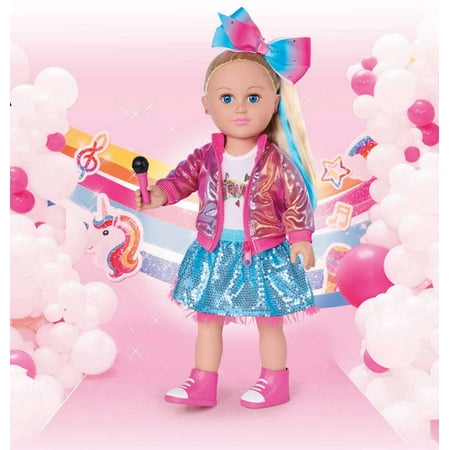 My Life As JoJo Siwa Doll, 18-inch Soft Torso Doll with Blonde Hair, Dance Party 2019 Release