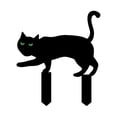 thumbnail image 2 of DefiDgd Halloween Metal Cat Garden Stakes Black,Silhouette Style Yard Decor with Green Eyes Design for Outdoor Lawn Flower Bed Patio Porch Pathway Home Holiday Decoration(HH), 2 of 9