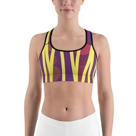 

Colorful Sports bra
