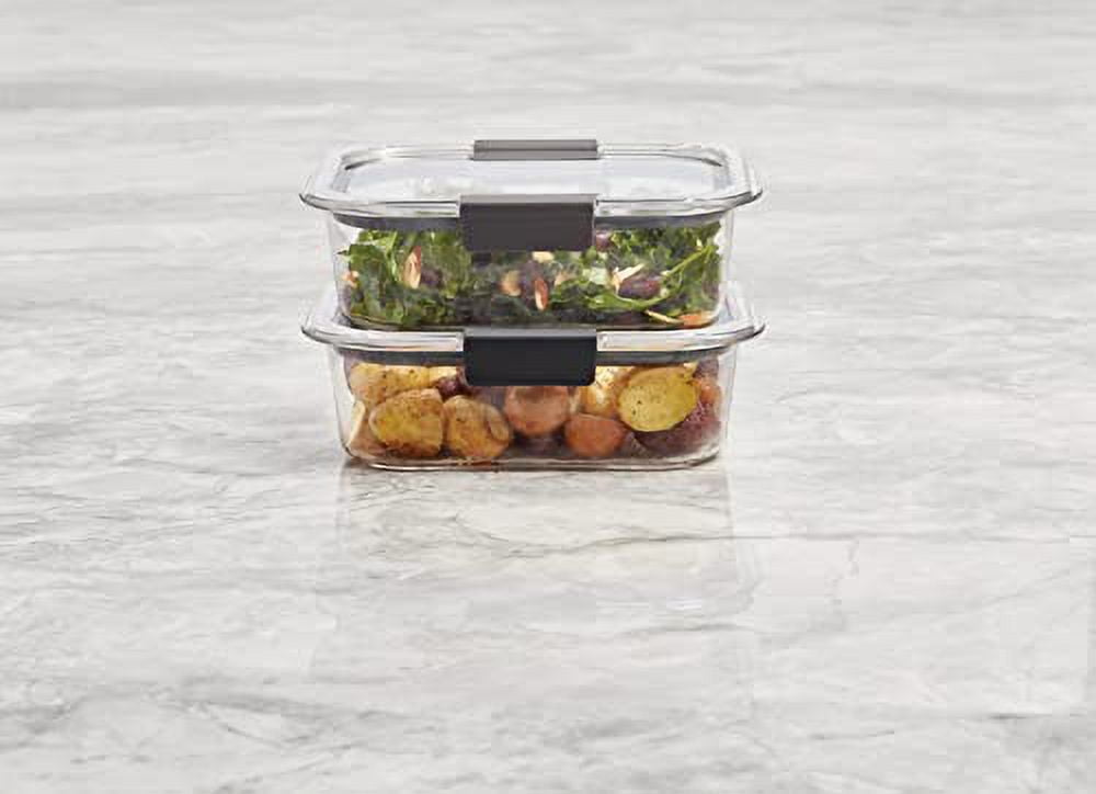 Rubbermaid Brilliance Meal Prep Containers Set, 2-Compartment Food Storage  Containers, 2.85 Cup, 5-Pack - N/A - Bed Bath & Beyond - 39055536