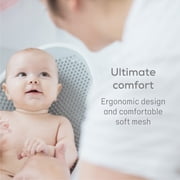 Angelcare Baby Bath Support, Ideal for Babies Less than 6 Months Old, Unisex, Grey, 1 Count