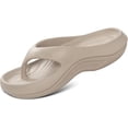 thumbnail image 1 of Pillow Slides Flip Flops for Women Plantar Fasciitis, Pillow Arch Support Flip Flops, Non-slip Orthopedic Platform Slippers, 1 of 7