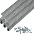 thumbnail image 4 of Jamb-Up Weatherstripping Kit, 36-by-84 Inches, with Screws, Aluminum - MD Building Products 01073, 4 of 5