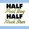 thumbnail image 3 of CafePress - Half Pool Boy Half Rock Star T Shirt - Men's Classic Graphic T-Shirt, 3 of 4
