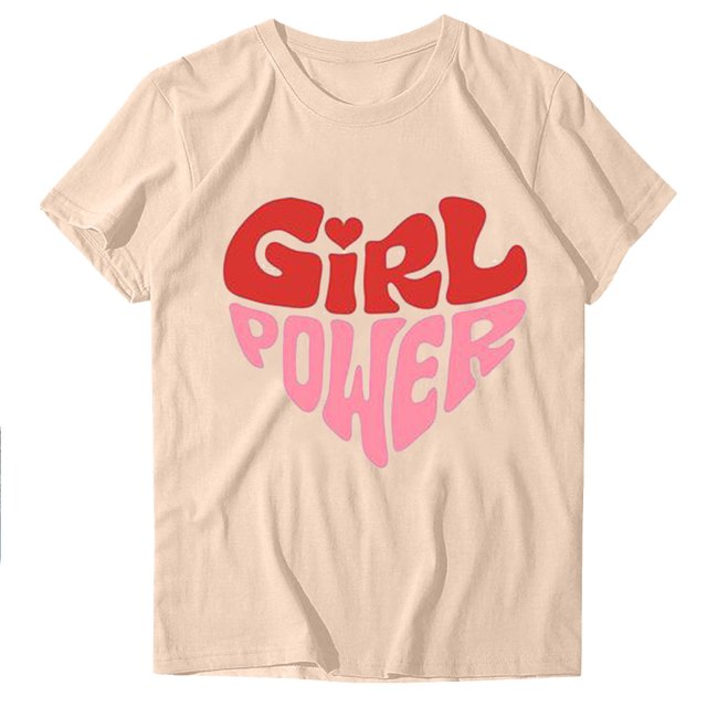T-Shirt à Manches Courtes pour Femmes avec Imprimé Vintage d'Humour, Col Rond Classique, Haut Décontracté, Tissu Léger et Respirant pour un Confort Quotidien