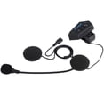 thumbnail image 3 of Casco de motocicleta Jadeshay BT Auriculares Casco Manos Auriculares Negro A, 3 of 8