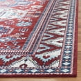 thumbnail image 6 of SAFAVIEH Kazak Diarmait Geometric Area Rug, Red/Blue, 5'3" x 7'6", 6 of 9