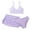 Z11-Purple, variant on Teen Bathing Suits for Girls Girl's 3 Piece Cute High Waisted Ruffle Trim Swimsuit Bikini Sets with Beach Skirt 7-10Y 11-13Y(Purple,12-13 Years)