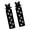 Black, variant on 2Pcs Fun Feline Themed Bookmarks Light Weight Plastic Textbook Page Holder For Books Journals Notebook Planner Magazine