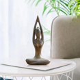 thumbnail image 4 of Estatuilla de yoga Chica Hugo Figura de postura de yoga, 4 of 10